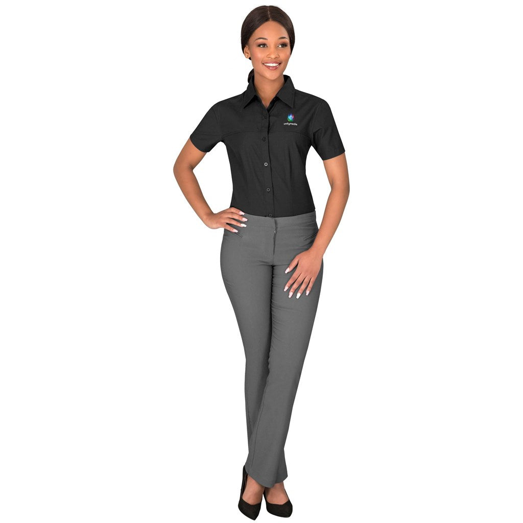 Ladies Short Sleeve Empire Shirt - Image 2
